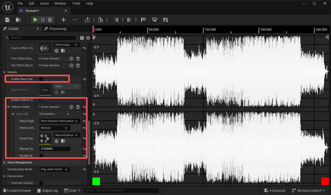 SoundWave Custom Submix